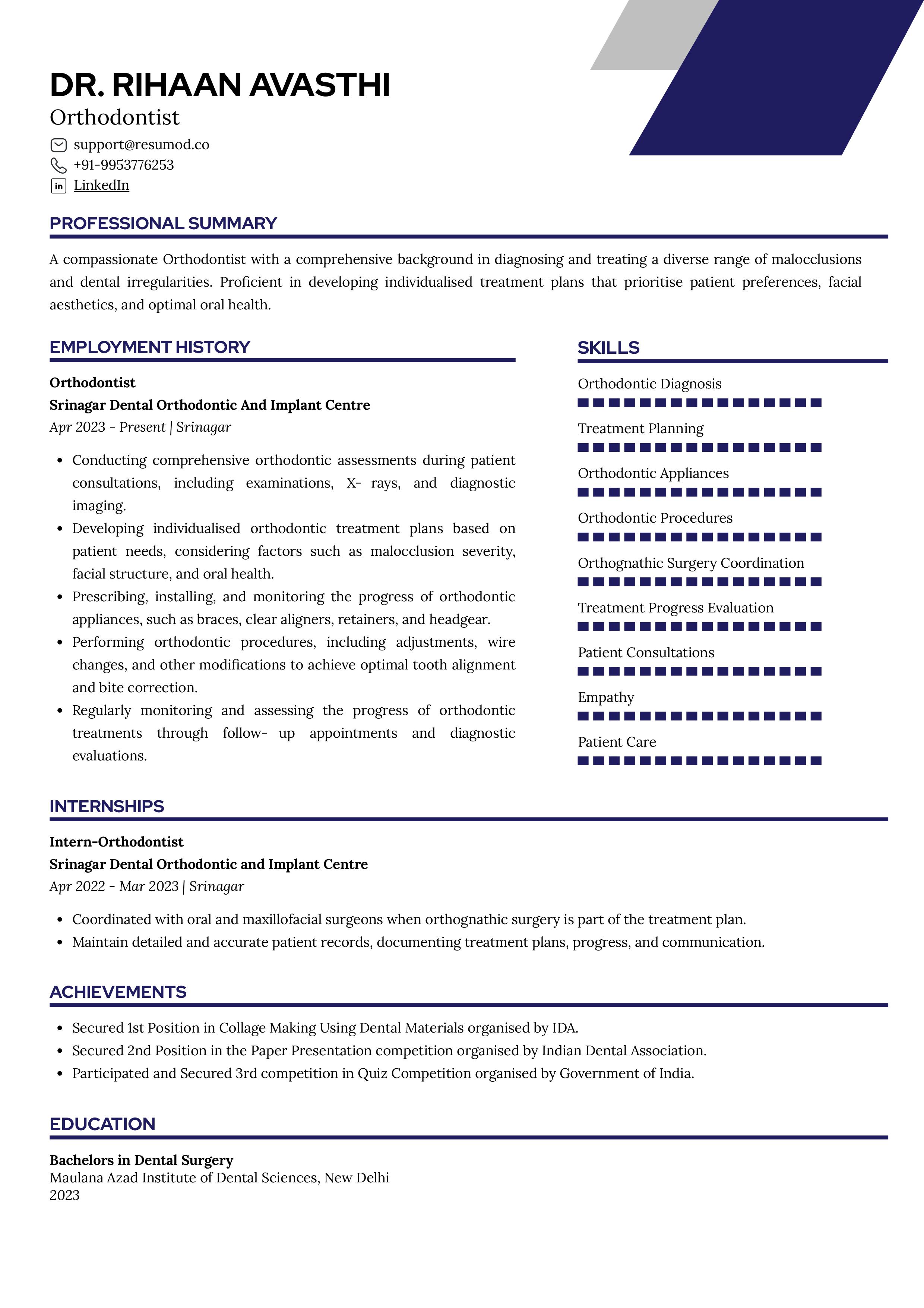 Resume 12